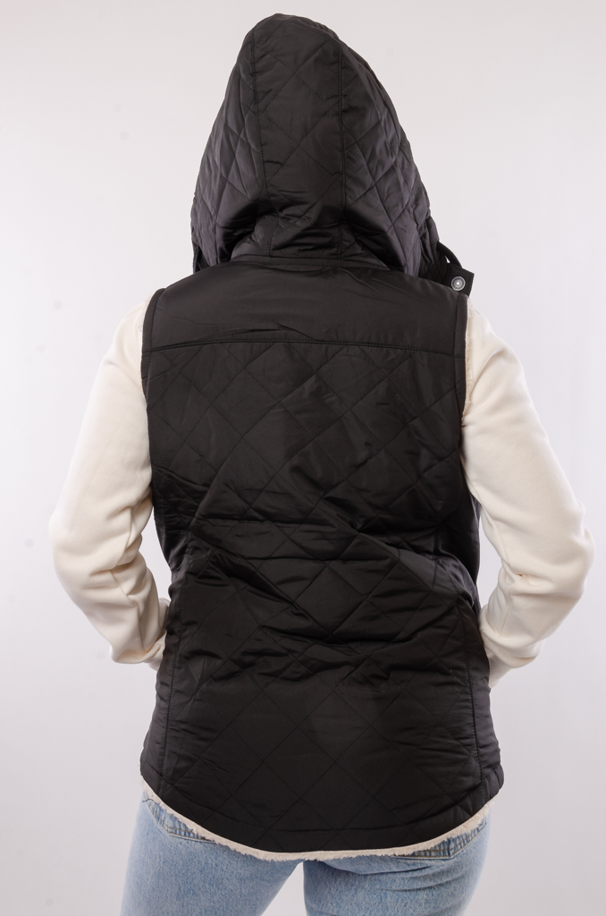 BKE Quilted Canvas Vest - Women's Coats/Jackets in Vetiver