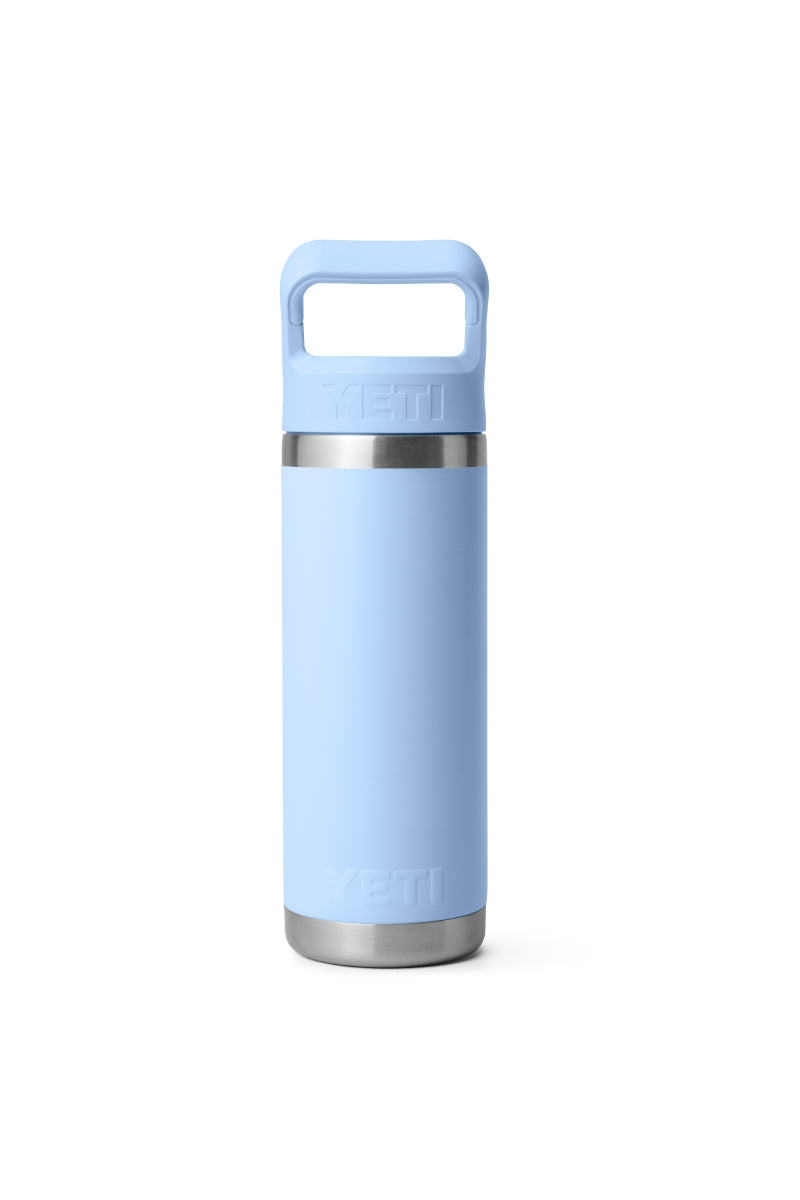 Rambler 18 oz Straw Bottle - Big Sky Blue - BSB