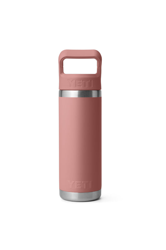 Rambler 18 oz Straw Bottle - Sandstone Pink - SSP