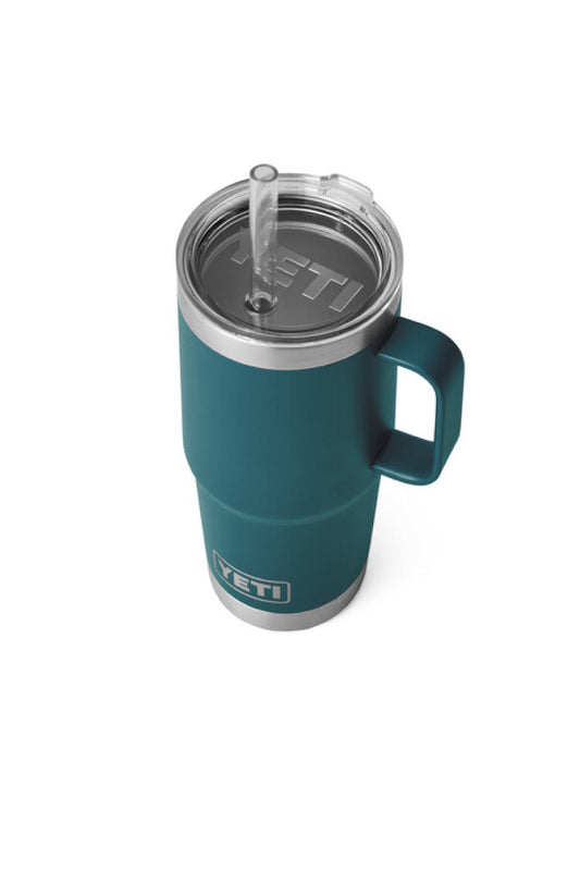 Rambler 25 oz Straw Mug - Agave Teal - ATL