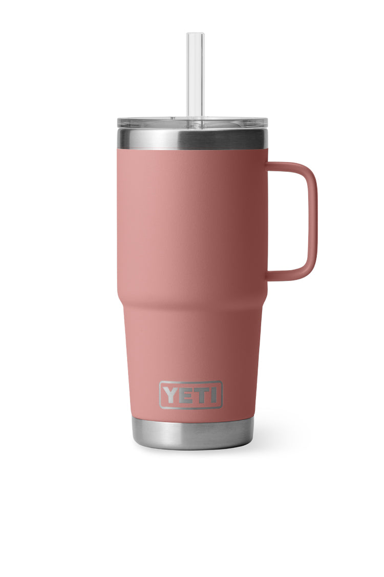 Rambler 25 oz Straw Mug - Sandstone Pink - SSP