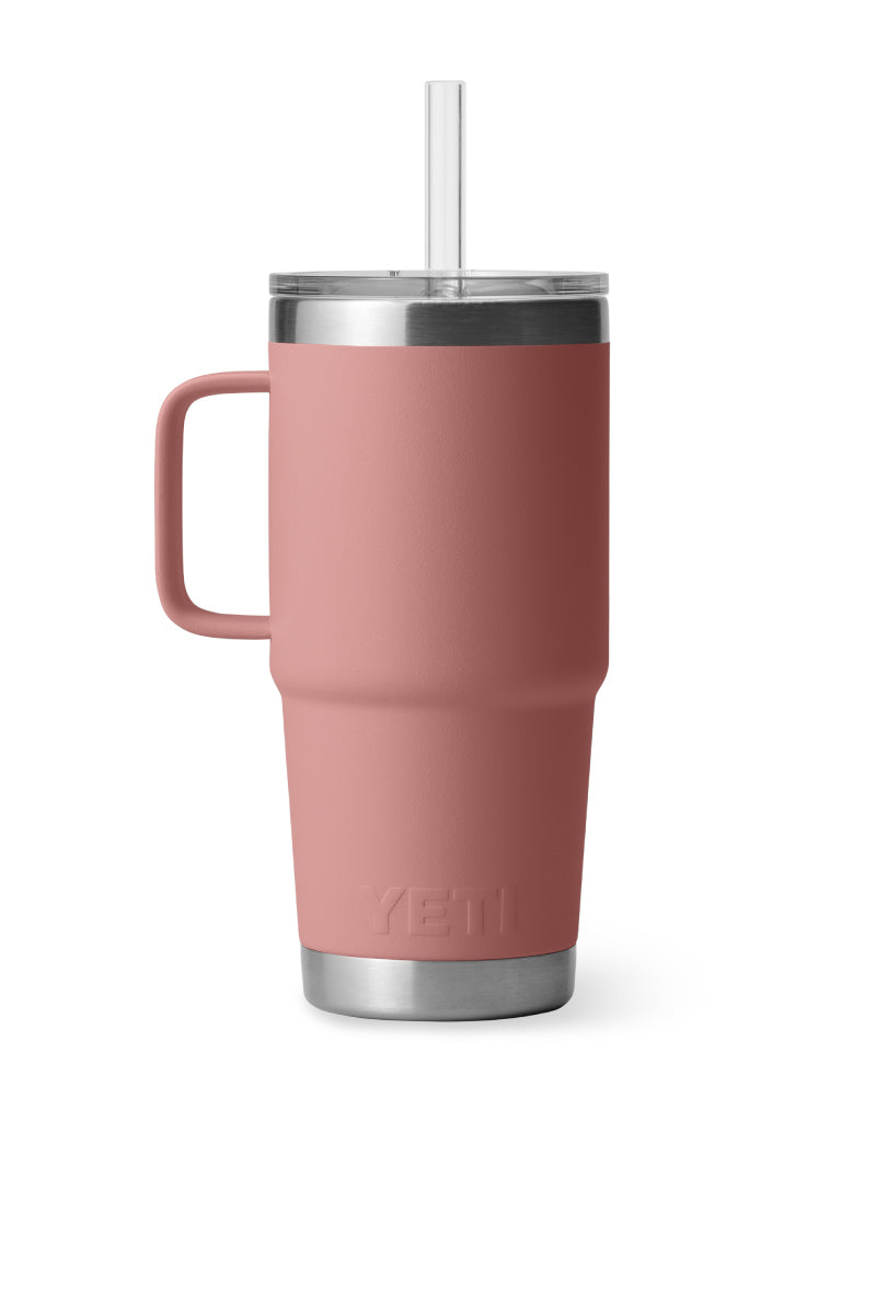 Rambler 25 oz Straw Mug - Sandstone Pink - SSP