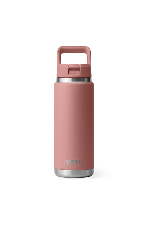 Rambler 26 oz Straw Bottle - Sandstone Pink - SSP