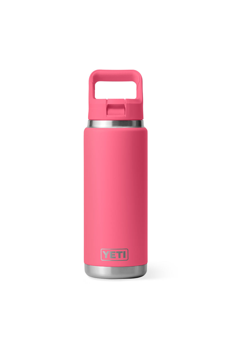 Rambler 26oz Straw Bottle - Tropical Pink