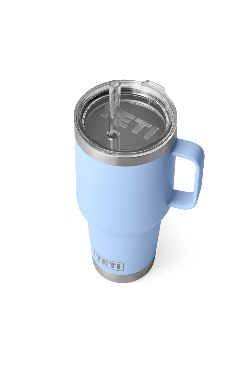 Rambler 35 oz Straw Mug - Big Sky Blue - BSB