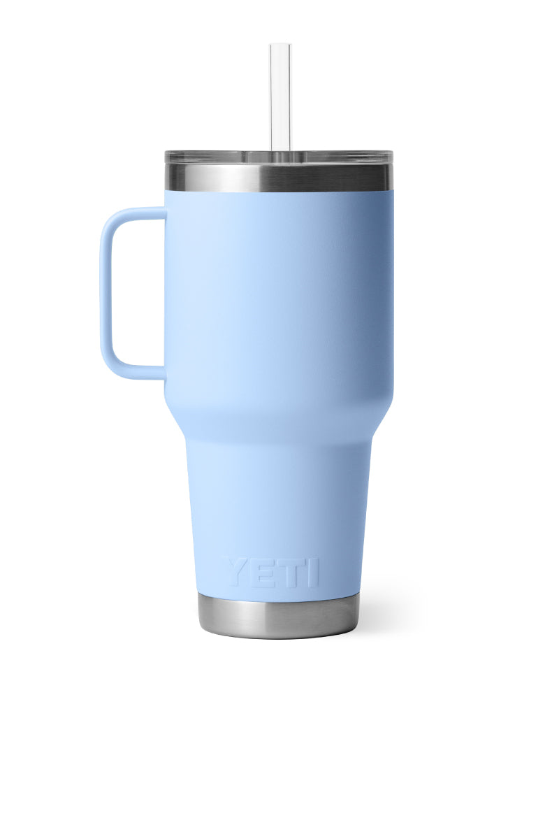 Rambler 35 oz Straw Mug - Big Sky Blue - BSB