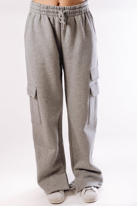 Relax Cargo Wide Leg Pants - HGR