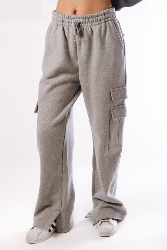 Relax Cargo Wide Leg Pants - HGR