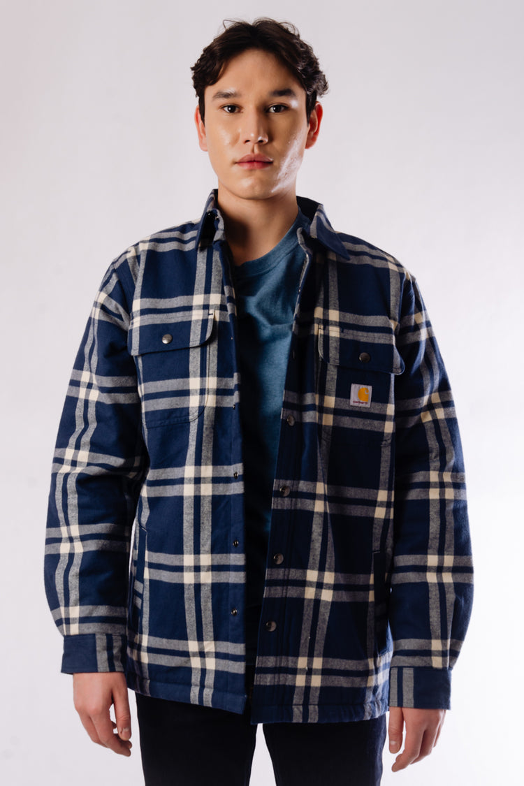 Relaxed Sherpa Lined Flannel - DBL