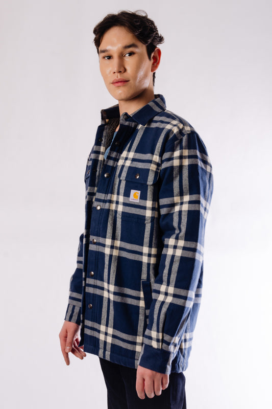 Relaxed Sherpa Lined Flannel - DBL