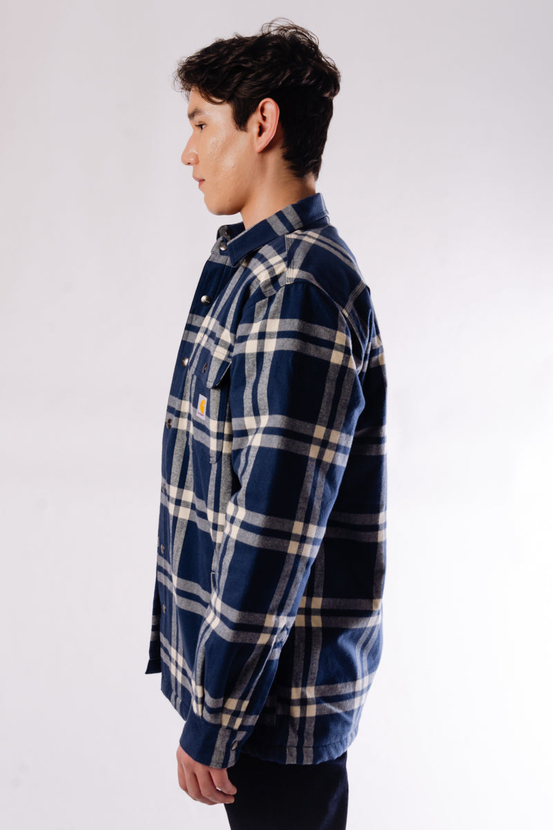 Relaxed Sherpa Lined Flannel - DBL