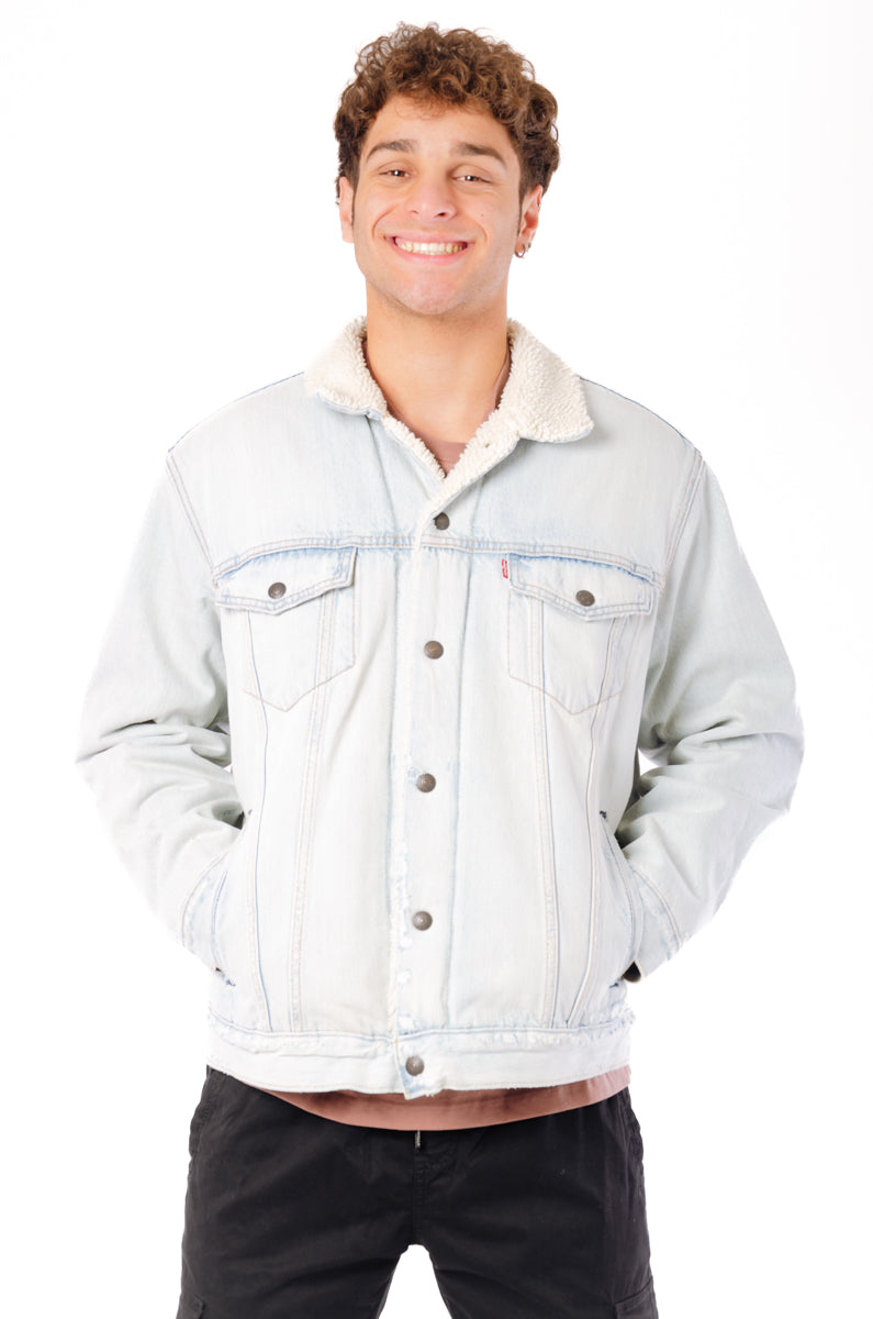 Relaxed Fit Sherpa Trucker