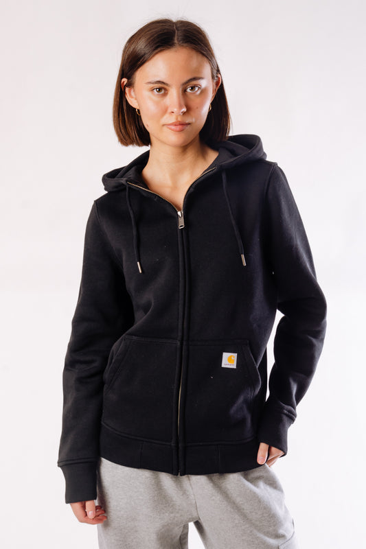 Relaxed Midweight Full-Zip Sweatshirt - BLK