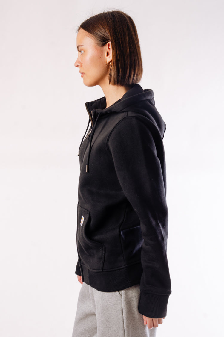 Relaxed Midweight Full-Zip Sweatshirt - BLK