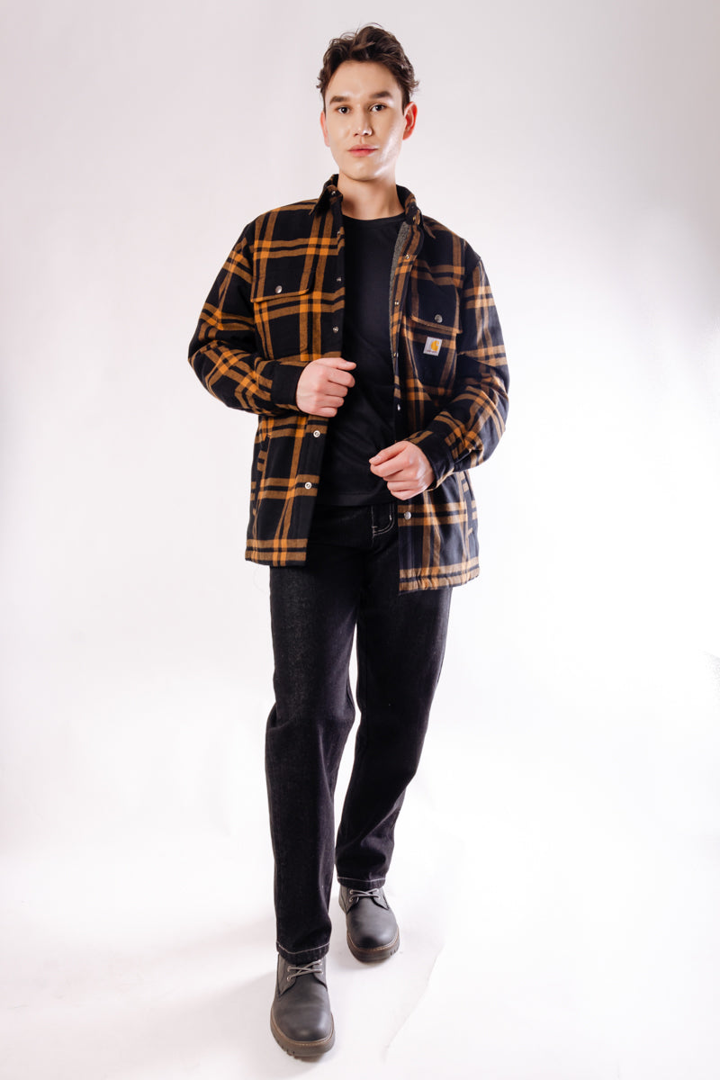 Relaxed Sherpa Lined Flannel