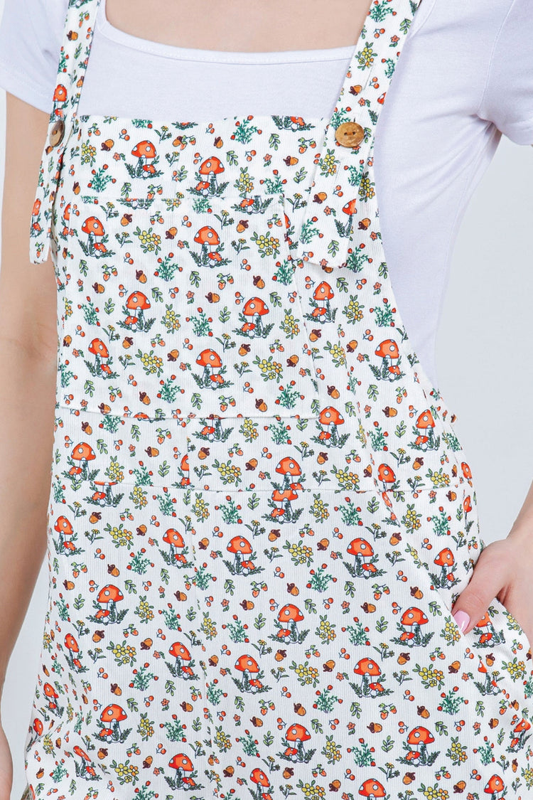 Retro Mushroom Overalls - MSH