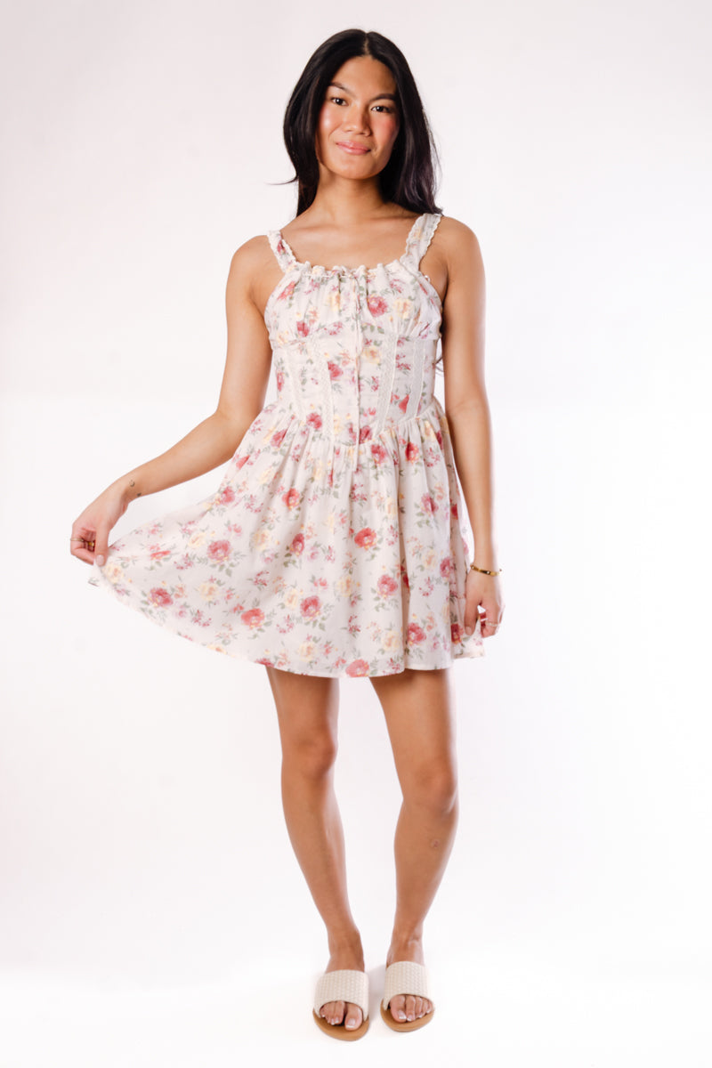 Roses Mini Dress - MUL