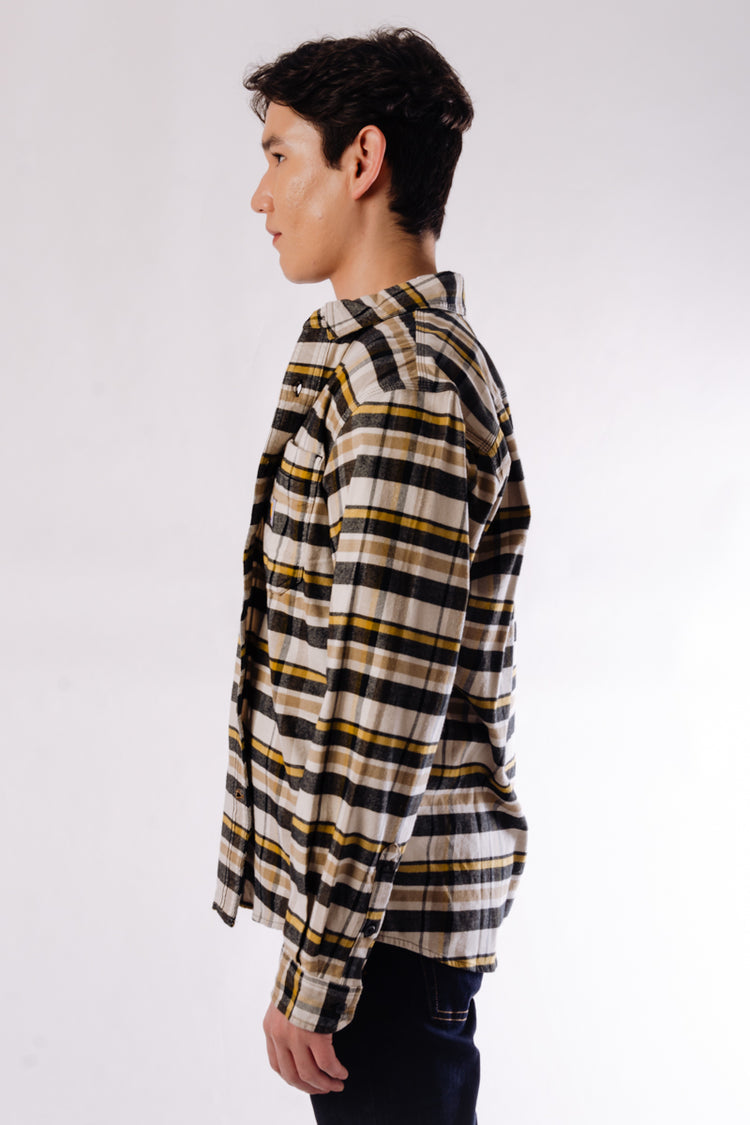 Rugged Flex Relaxed Fit Midweight Flannel - MLT