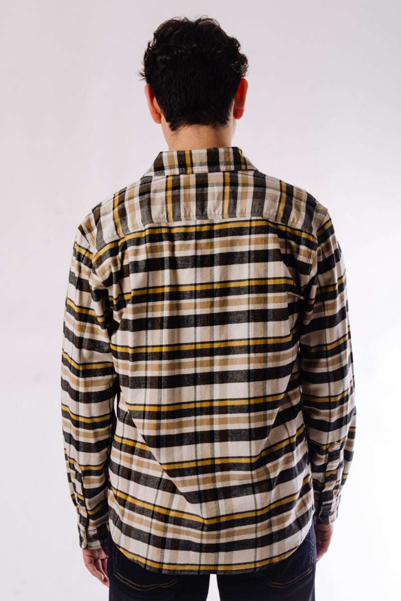 Rugged Flex Relaxed Fit Midweight Flannel - MLT