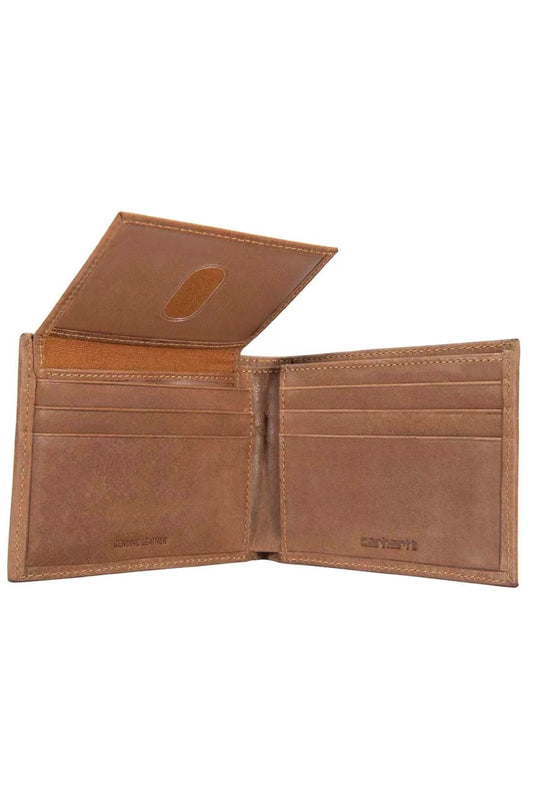 Saddle Leather Bifold Wallet - BRN