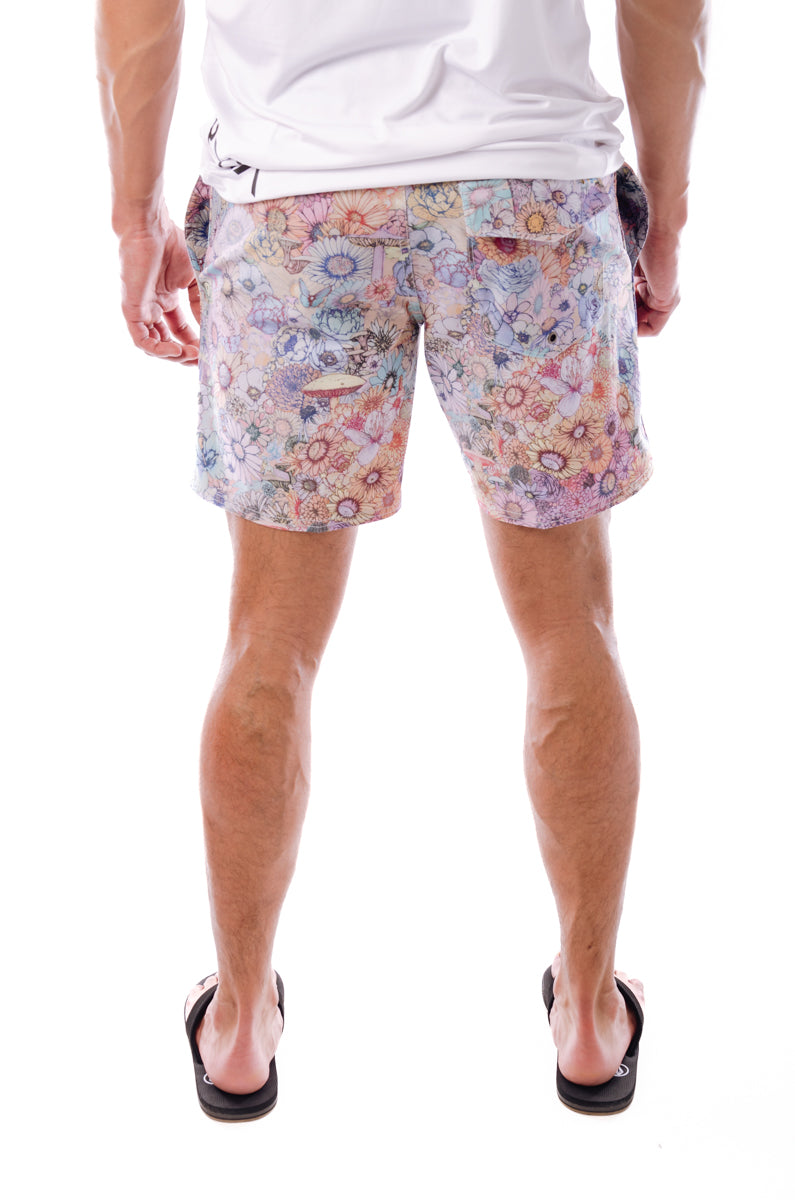 Cost:Bart Sweat Shorts - CBRasmus - Sedona Sage w. Mountains