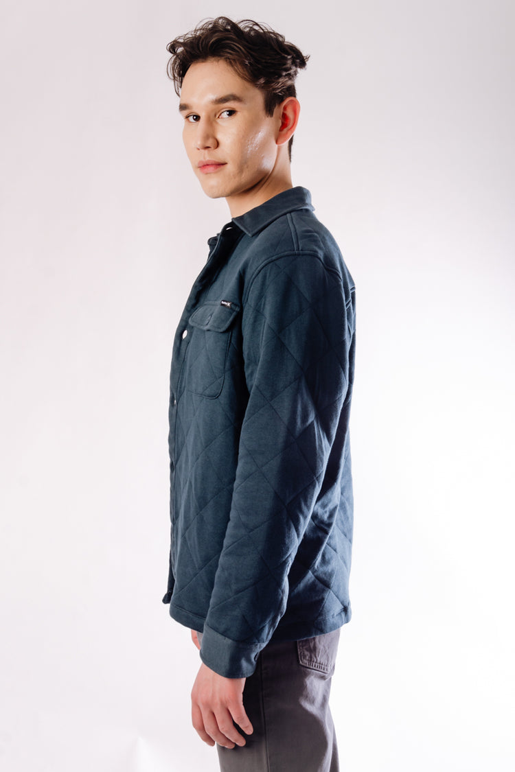 Santa Cruz Quilted Shirt - NVY