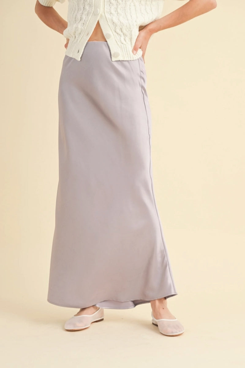 Satin Maxi Skirt