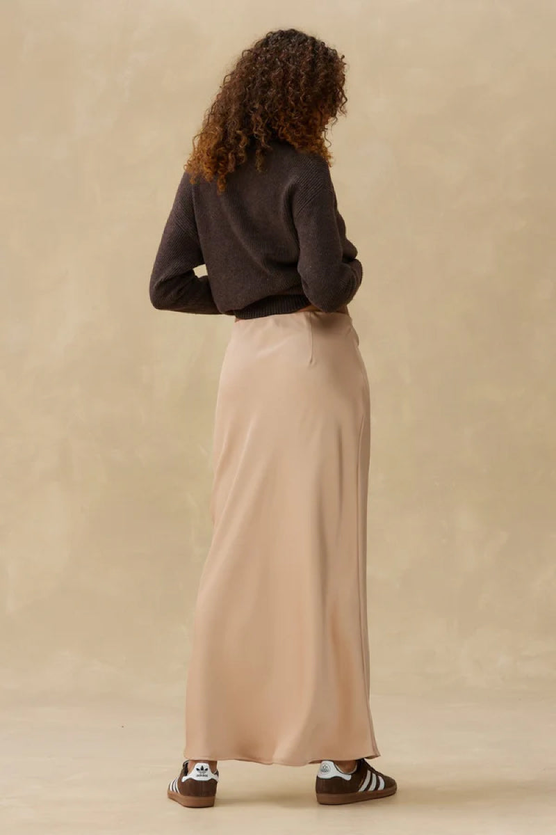 Satin Slip Skirt