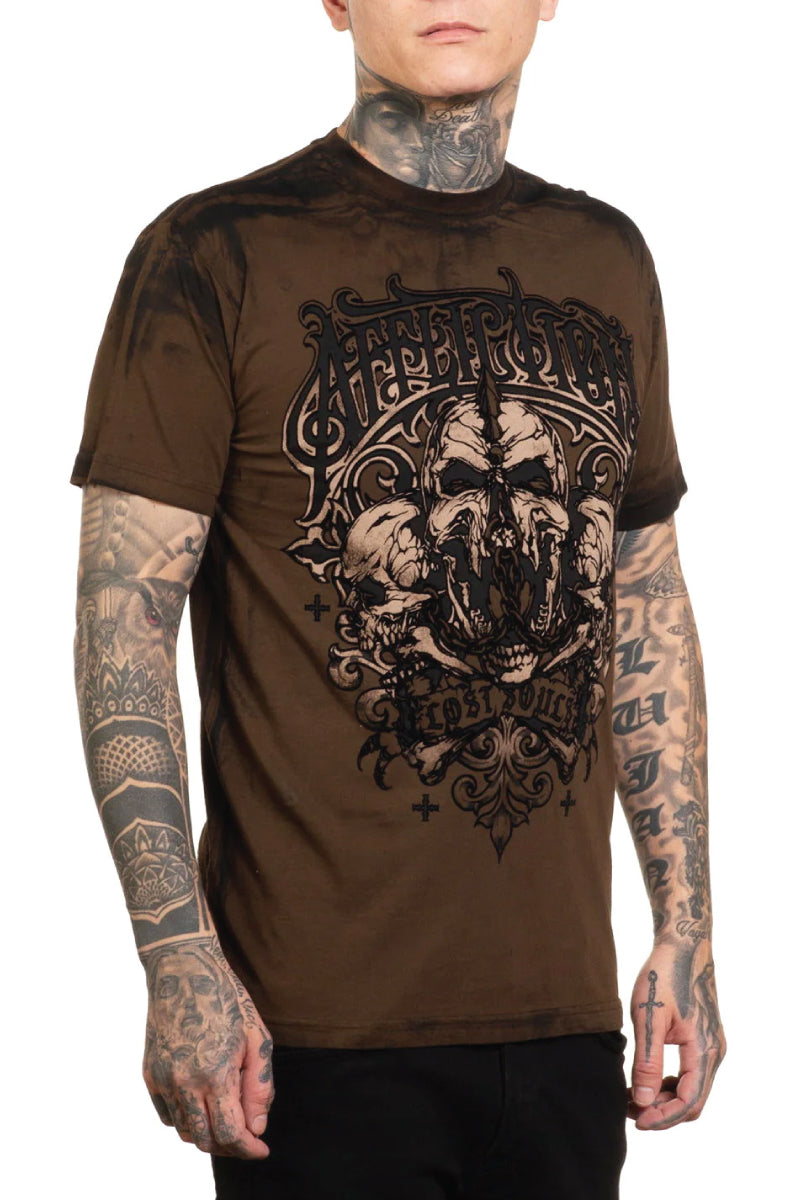 Screaming Earth Tee - BLK