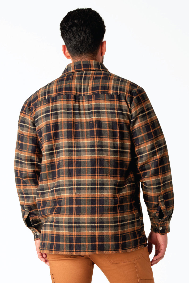 Sherpa Lined Flannel Jacket