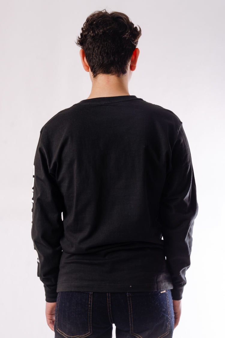 Signature Logo Long Sleeve - BLK