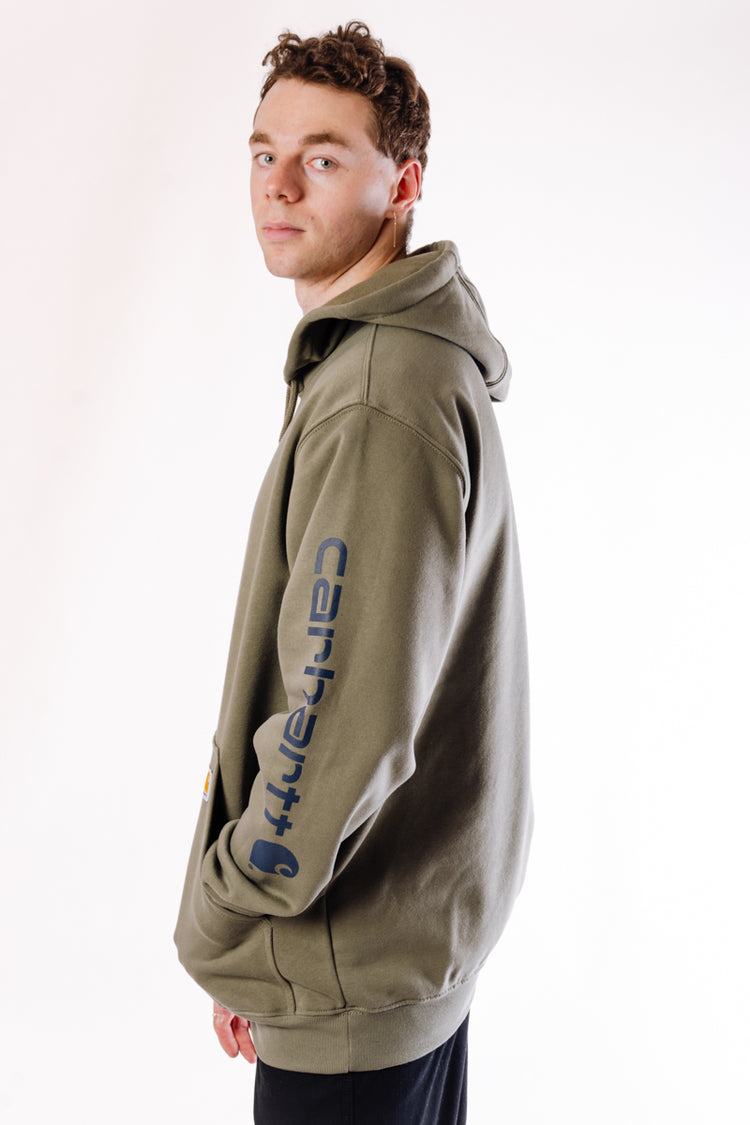 Signature Sleeve Logo Hoodie - DOV