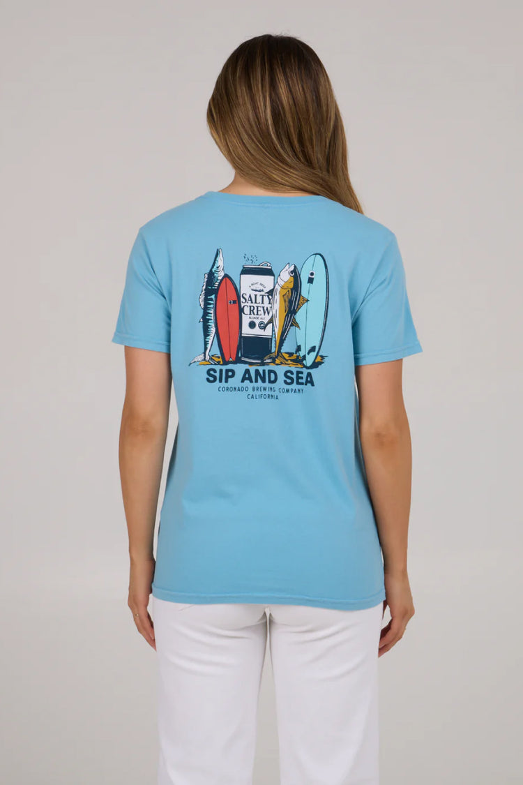 Sip & Sea Boyfriend Tee - LAG