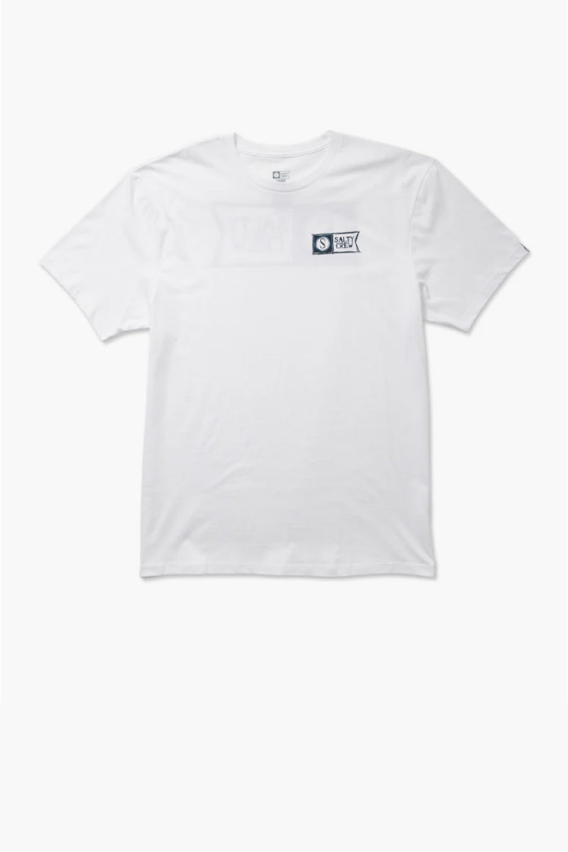 Sketchy Alpha Tee - WHT