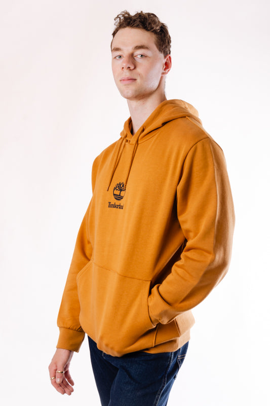 Small Logo Print Hoodie - WHB