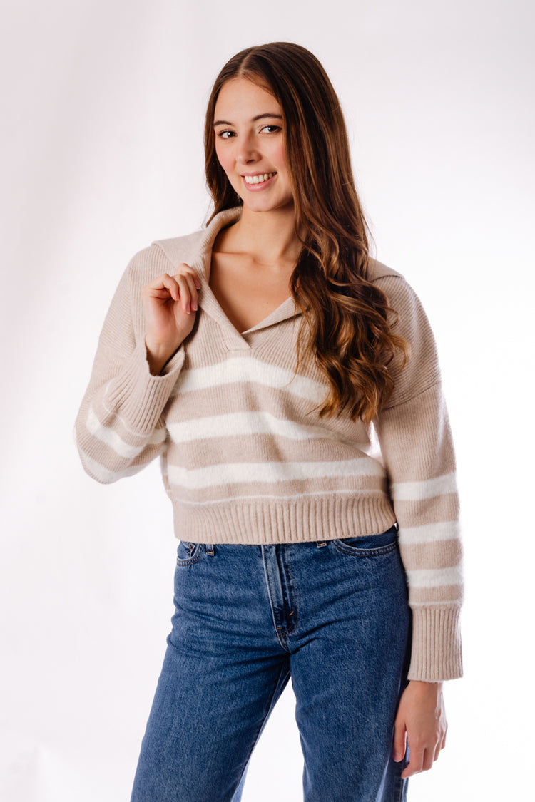 Soft Crop Knit Polo - BGE