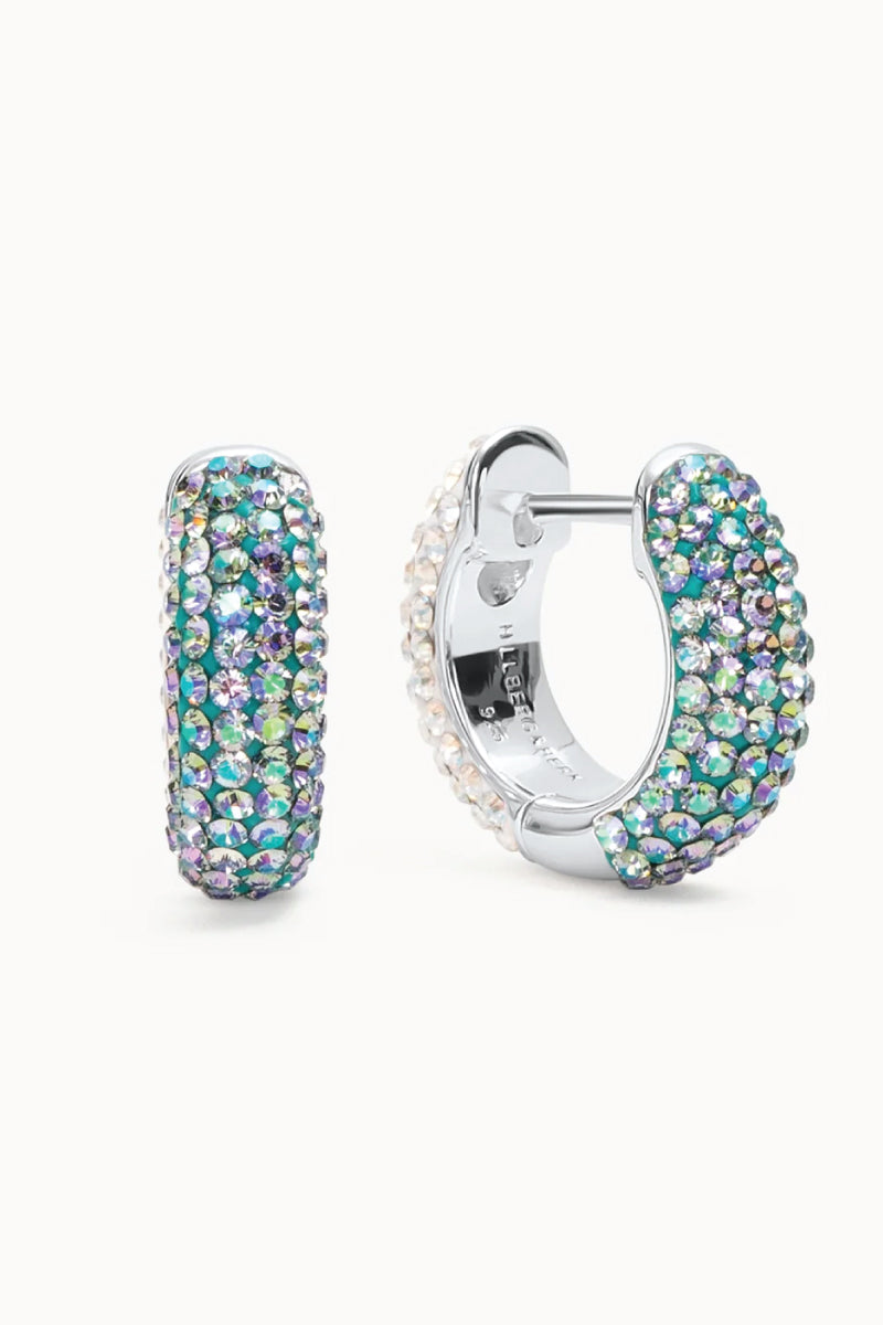 Sparkle Reversible Hoop Earrings