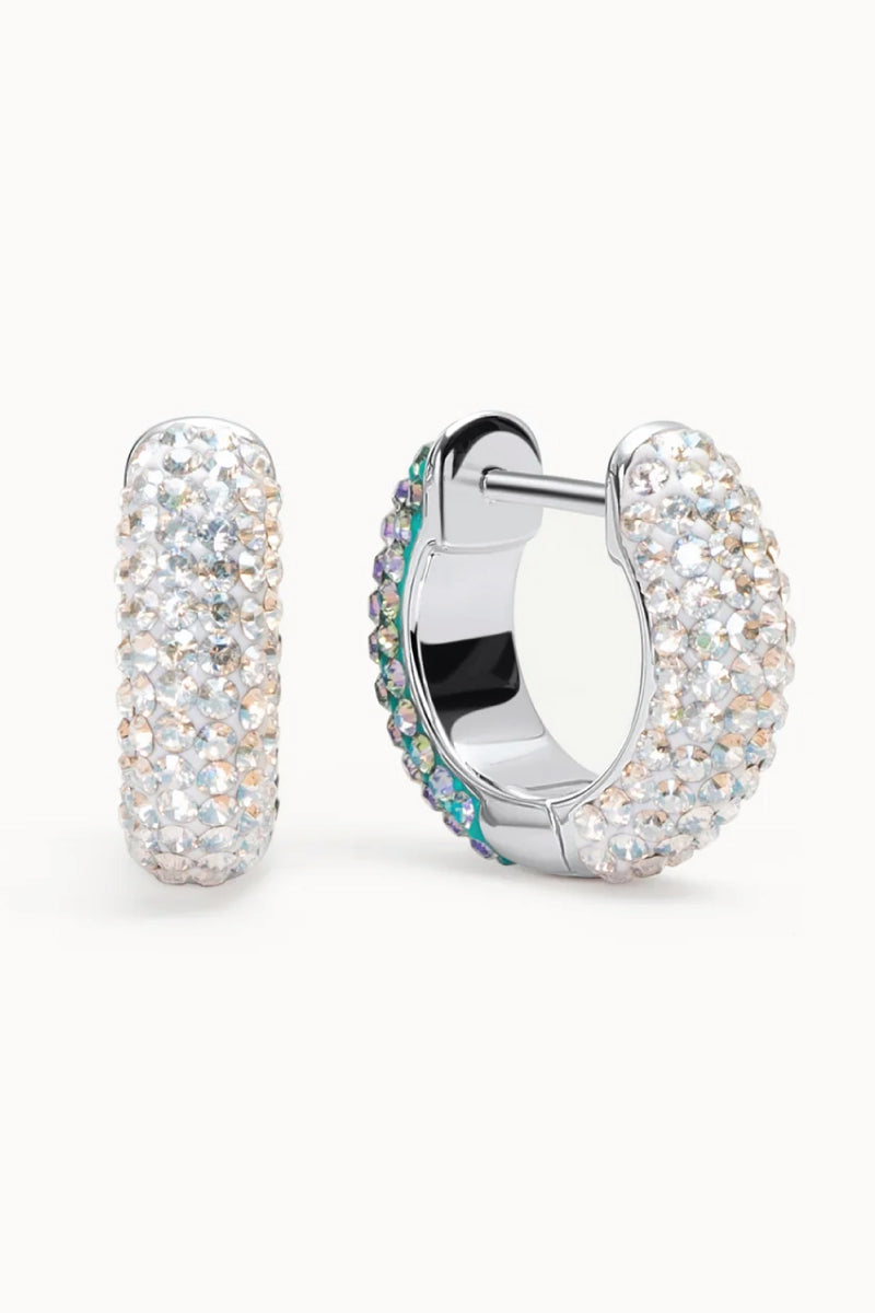 Sparkle Reversible Hoop Earrings