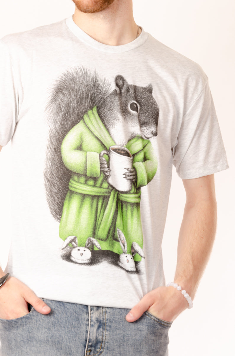 Squirrel Coffee Tee