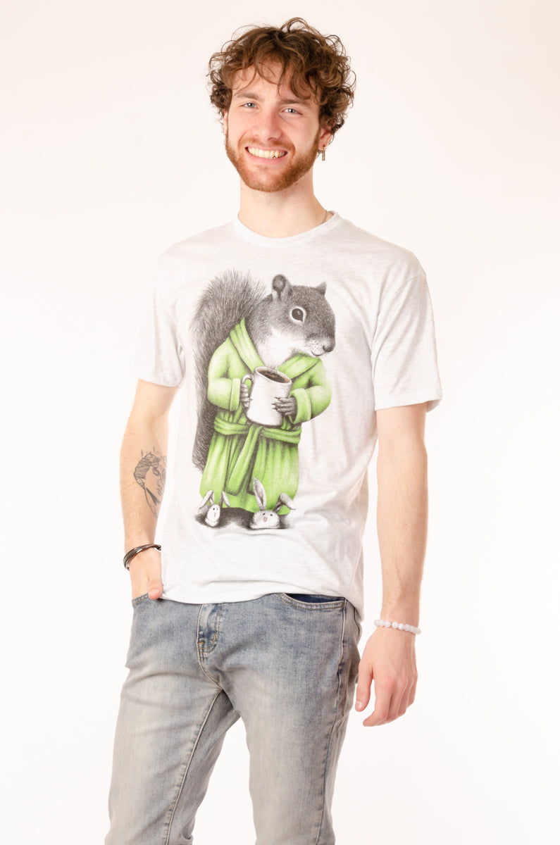 Squirrel Coffee Tee