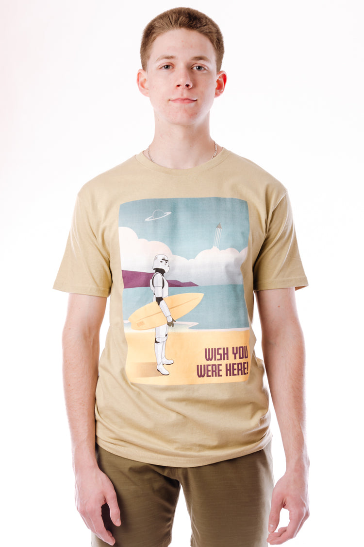 Surfer Stormtrooper Tee - NAT