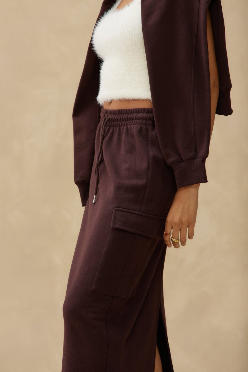 Sweatshirt Skirt Maxi - TRF