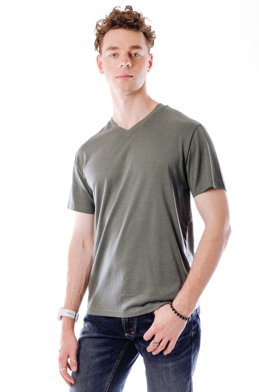 TreeBlend V-Neck Tee - LUG