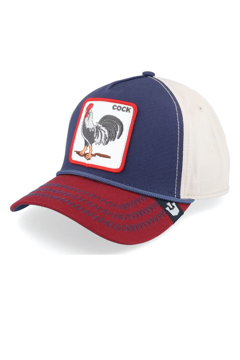 Unisex All American Rooster 100 Hat - NVY