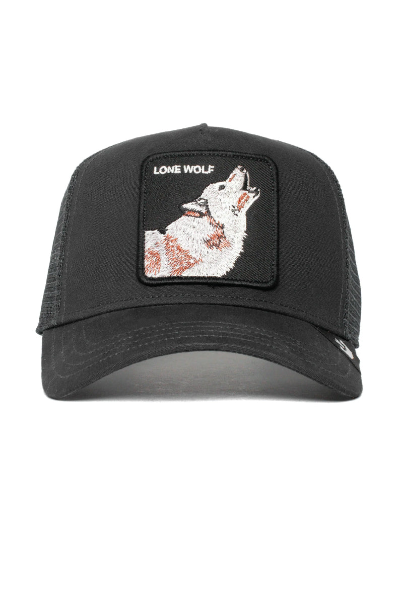 Unisex Lone Wolf Trucker Hat