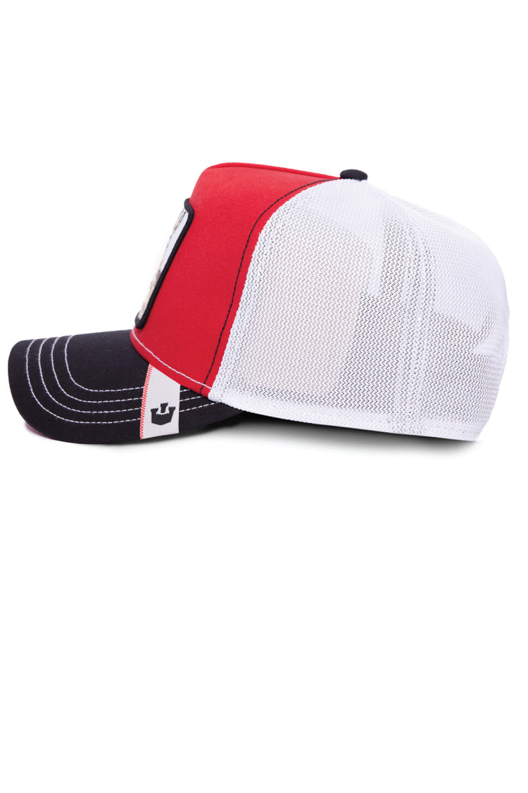 Unisex MV Butter Trucker Hat - RED