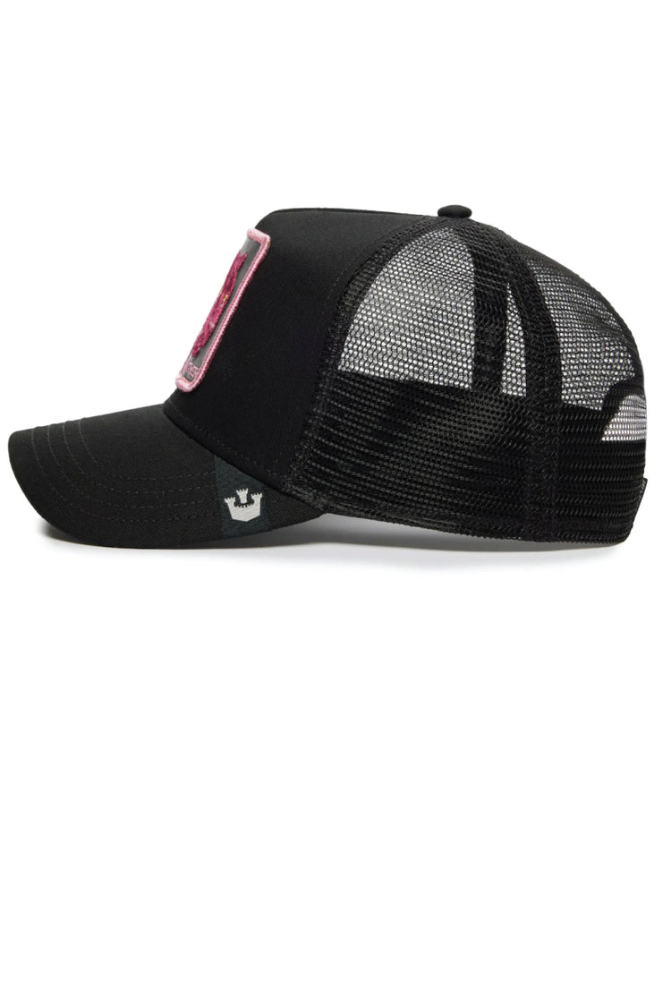 Unisex Pink Panther Trucker Hat - BLK