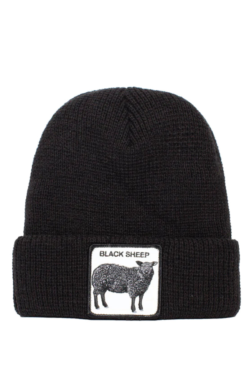 Unisex Sheep This Beanie - BLK