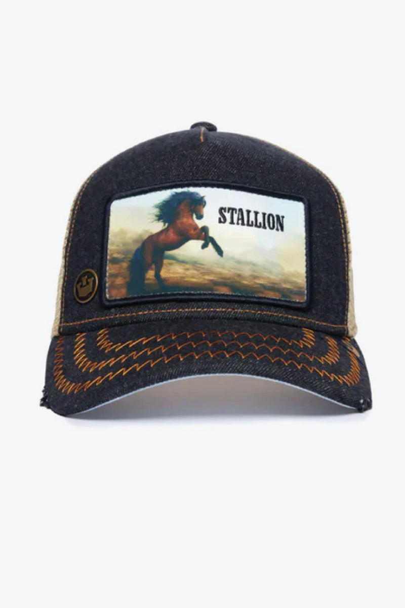 Unisex Stallion Trucker Hat - CHA