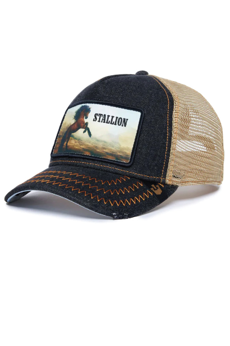 Unisex Stallion Trucker Hat - CHA